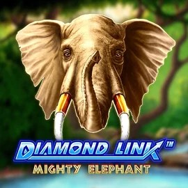 Slots logo of Diamond Link Mighty Elephant from Novomatic at Kinbet Casino