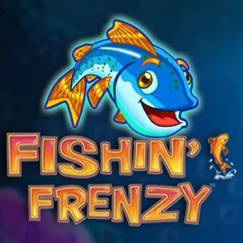 Fishin Frenzy logo by Blueprint Gaming at Kinbet Casino