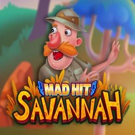 Mad Hit Savannah logo – Slots by RubyPlay at Kinbet Casino