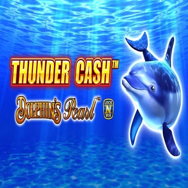 Thunder Cash Dolphins Pearl casino game by Novomatic – featured logo at Kinbet Casino
