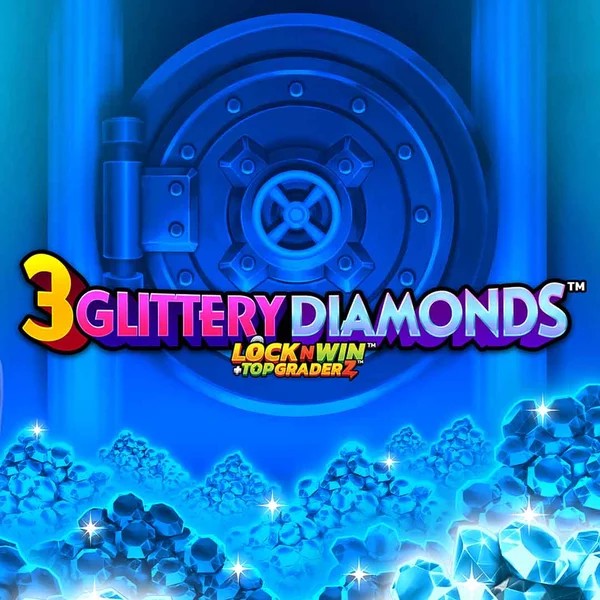 Play 3 Glittery Diamonds slot by PearFiction Studios on kinbetcasino.net