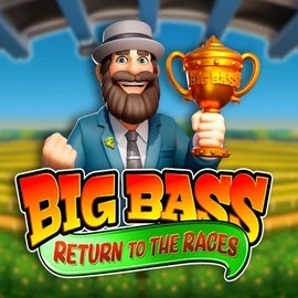 Big Bass Return to the Races by Pragmatic Play, showcased at kinbetcasino.net – game logo