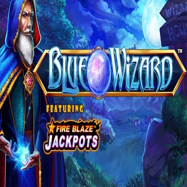 Blue Wizard Fire Blaze Jackpots – slot by Rarestone Gaming, featured at kinbetcasino.net