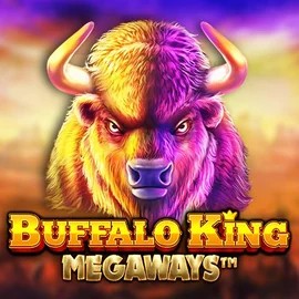 Buffalo King Megaways logo by Pragmatic Play at Kinbet Casino