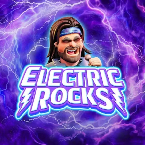 Electric Rocks logo – Slots by Inspired Gaming at Kinbet Casino