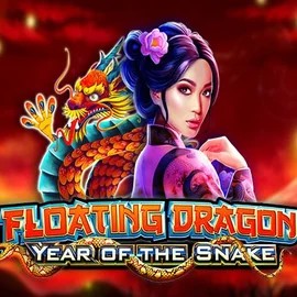 Official Slots logo: Floating Dragon Year of the Snake by Pragmatic Play at Kinbet Casino