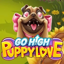 Go High Puppy Love logo – Slots by RubyPlay at Kinbet Casino