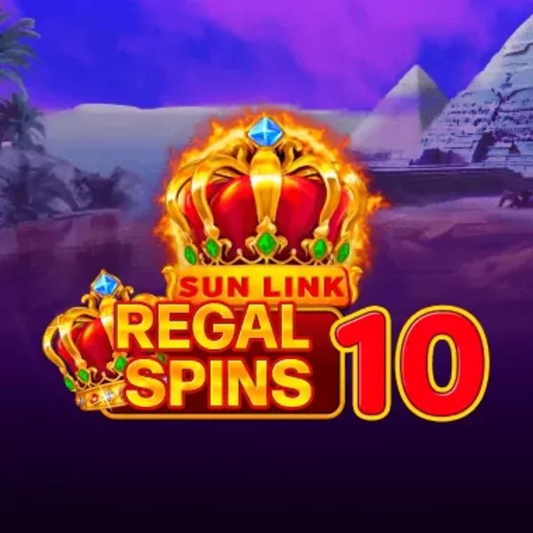 Regal Spins 10 by PatePlay, showcased at kinbetcasino.net – game logo