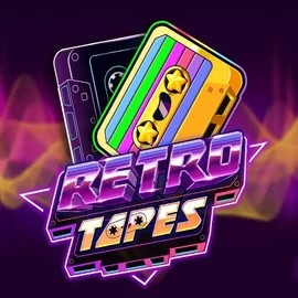 Retro Tapes logo by Push Gaming Kinbet Casino