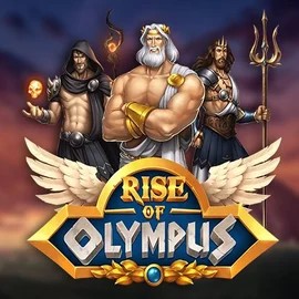 Rise of Olympus game by Play’n GO – logo hosted on Kinbet Casino