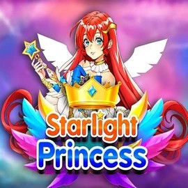 Starlight Princess logo by Pragmatic Play at Kinbet Casino