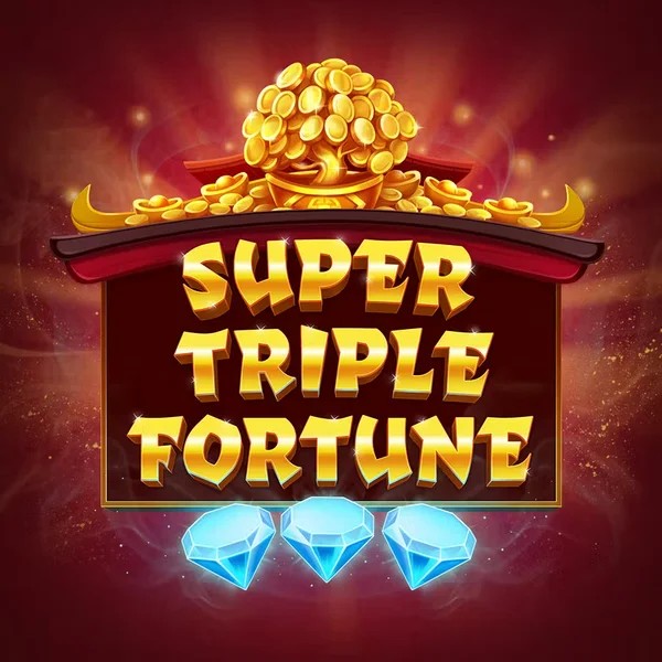 Super Triple Fortune logo by Greentube at Kinbet Casino